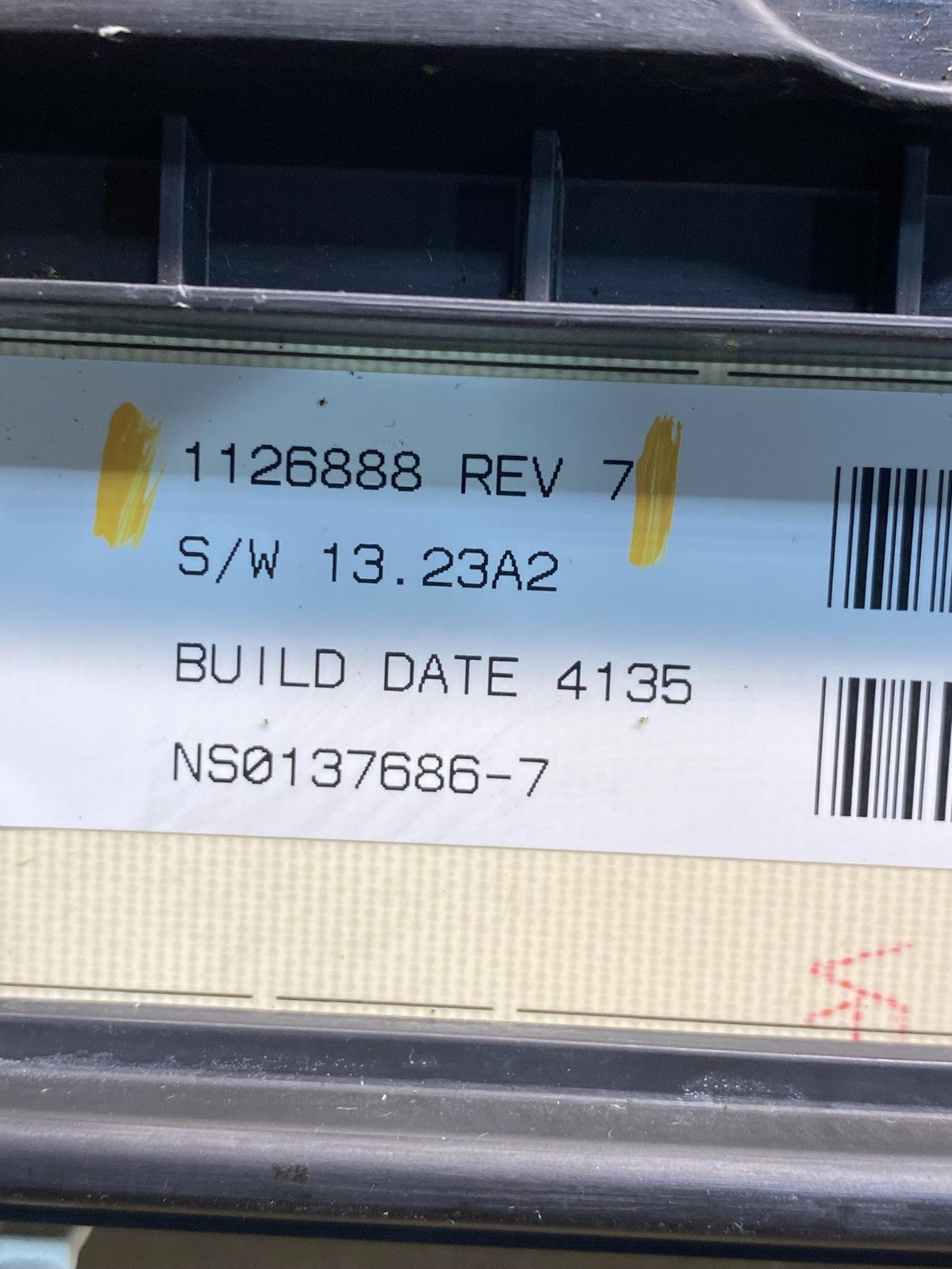 2008 Chevrolet Colorado Instrument Cluster Speedometer AG18625
