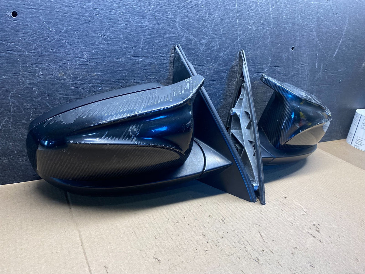 2007 to 2013 BMW X5 Left+Right Set Side View Door Mirror AH3295 DG2