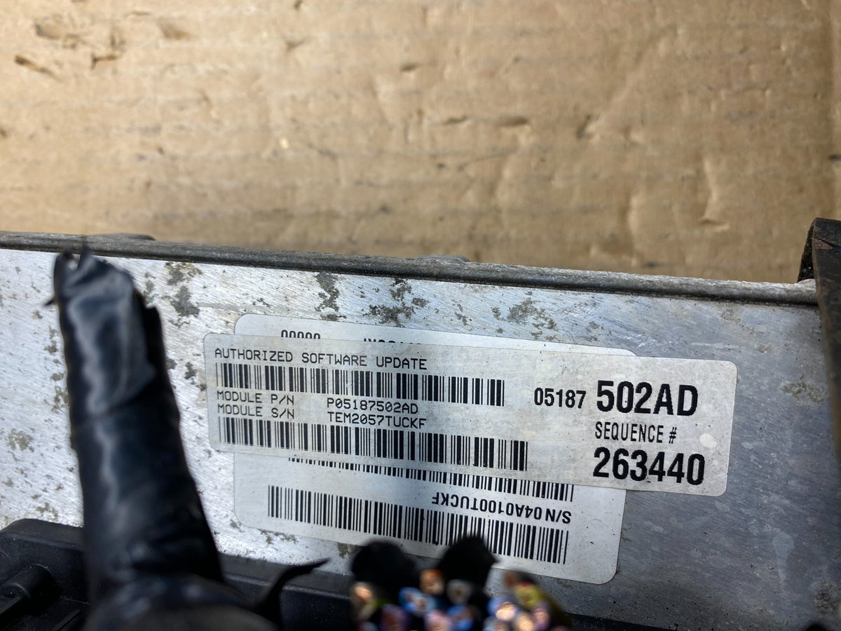 2008 Dodge Durango 4.7 Computer Engine Computer PCM ECU p05187502ad OE AI7711 DG2