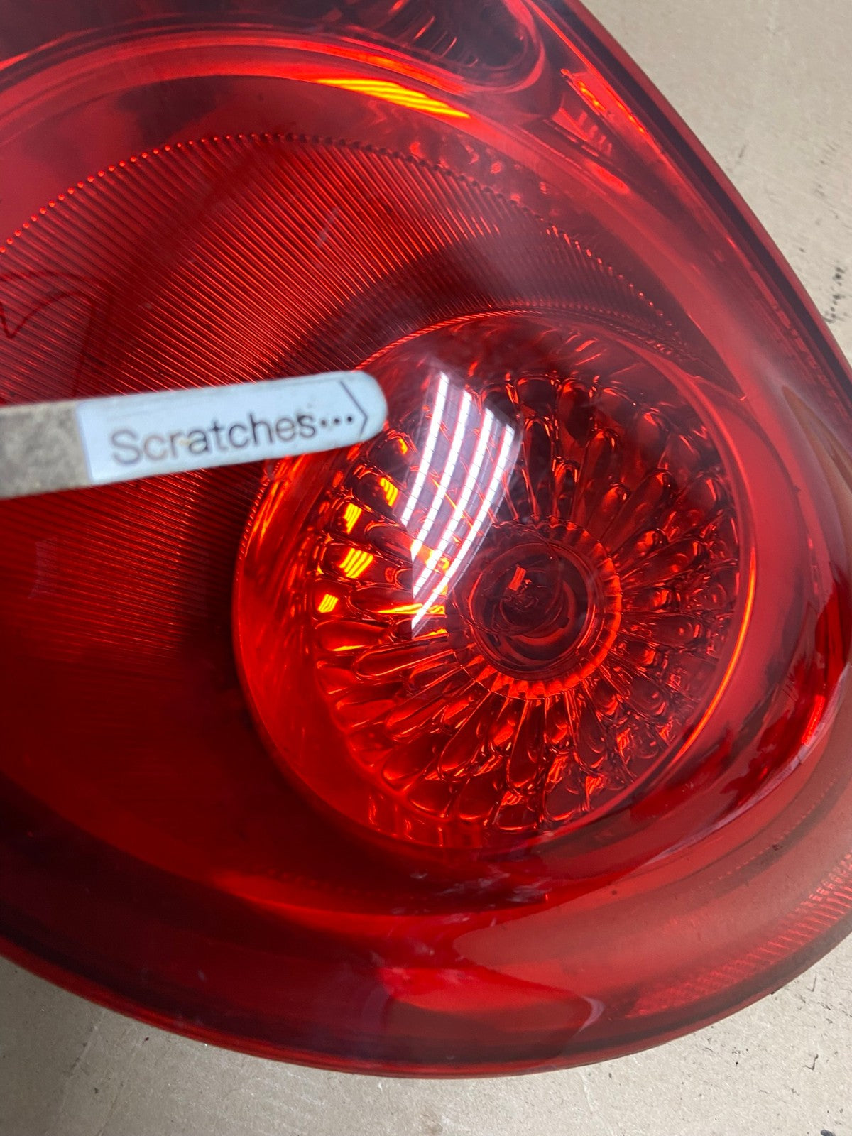 2007 to 2010 Hyundai Elantra Sedan Right Passenger Side Tail Light AF4444 LK3
