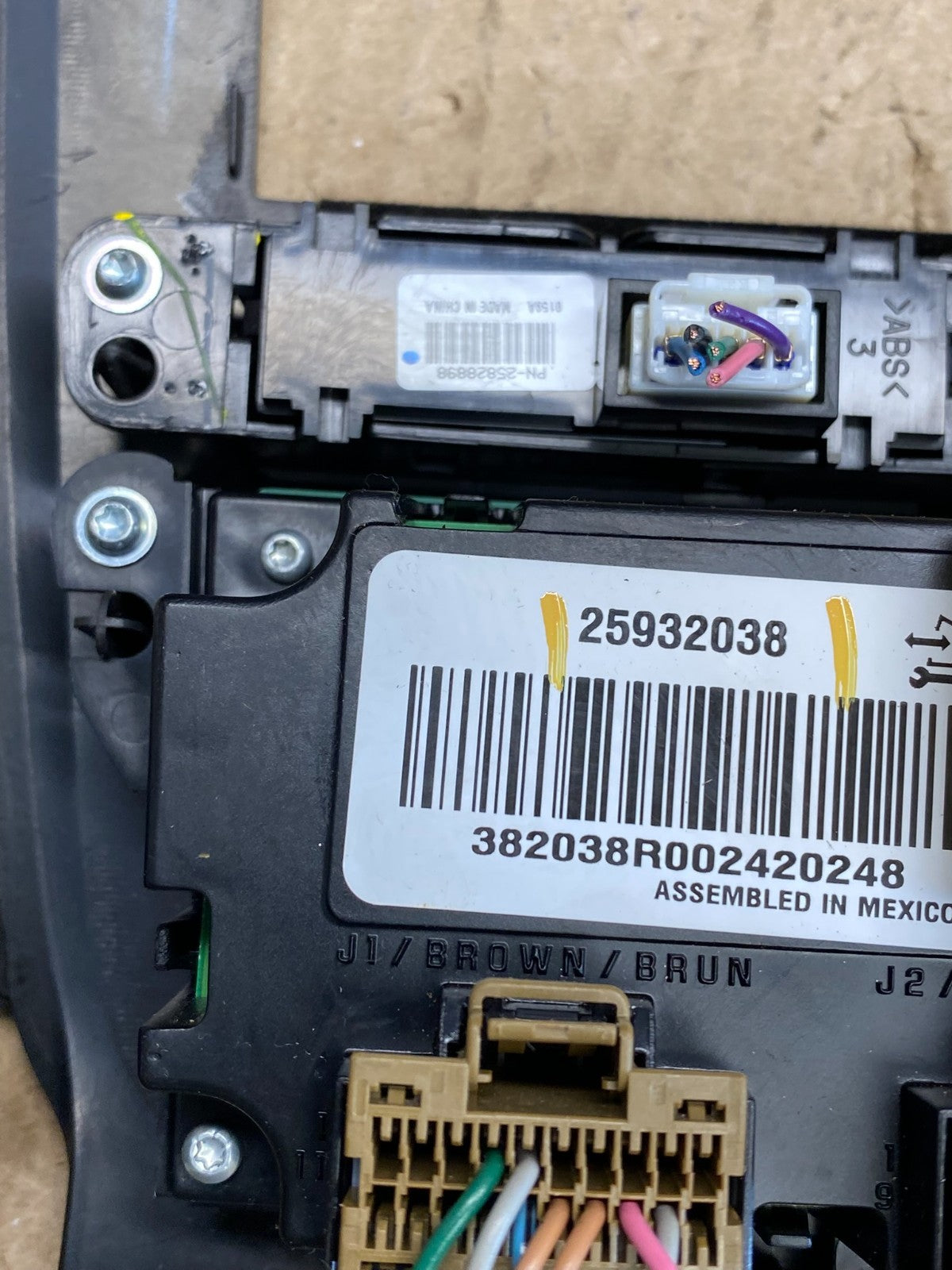 2008 to 2012 Buick Enclave AC Heater Climate Control Unit AC6532 DG6