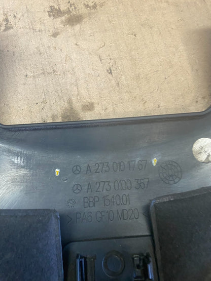 2007 to 2009 Mercedes-Benz E350 Engine Air Intake Cover Cleaner Box OEM q5834 DG8