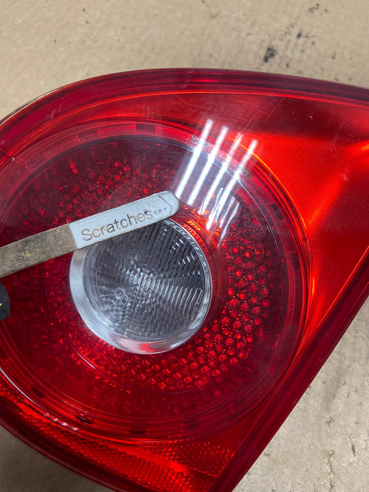 2006-2009 Volkswagen Golf Right Passenger Rh Tail Light Inner Trunk AG2519 LK3