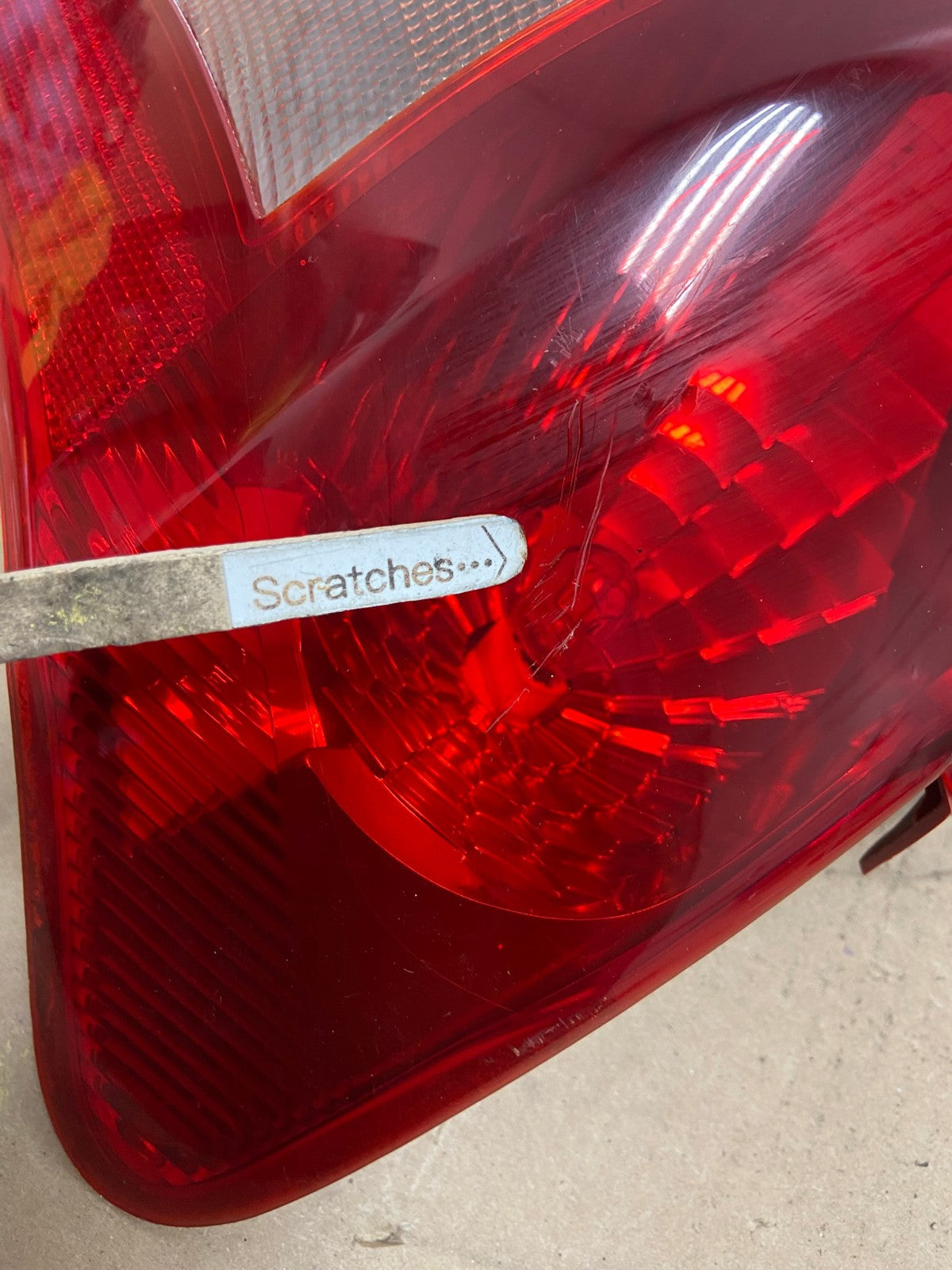 2006 to 2008 Toyota Yaris Hatchback Right Passenger RH Tail Light AG4636 LK3