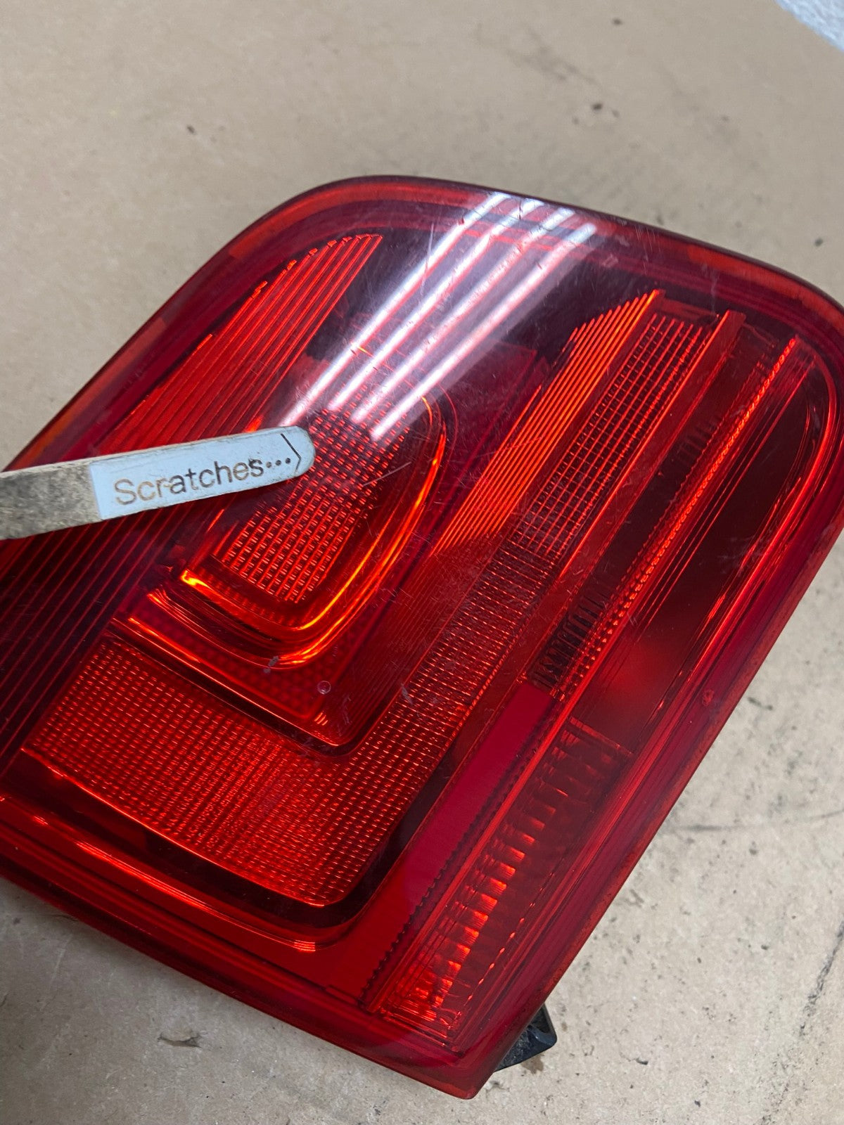2012-2017 Volkswagen Tiguan Left Driver LH Side Inner Tail Light AG4692 LK3