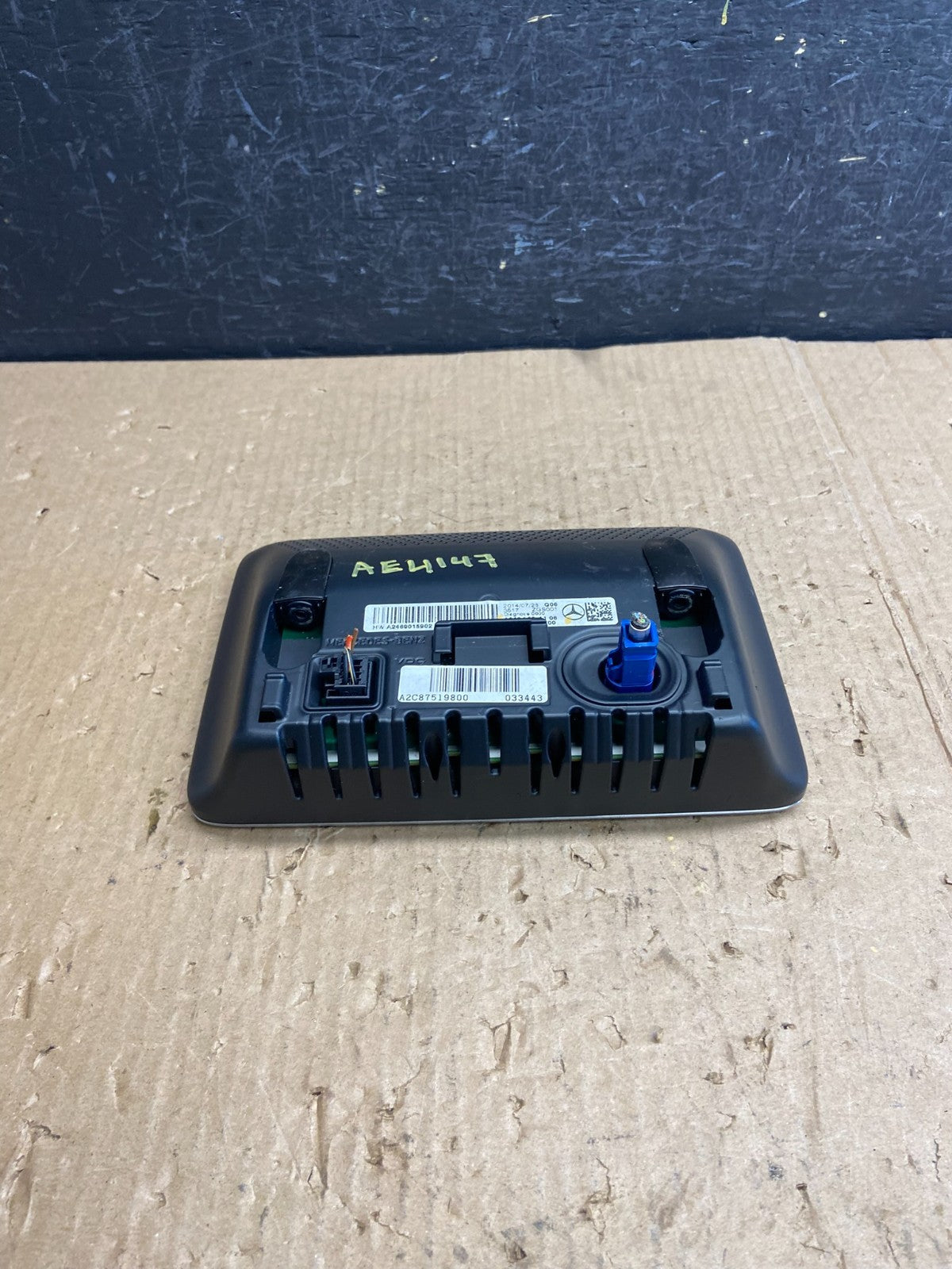 2014 - 2016 Mercedes CLA250 Navigation Information Display Screen AE4147 DG5