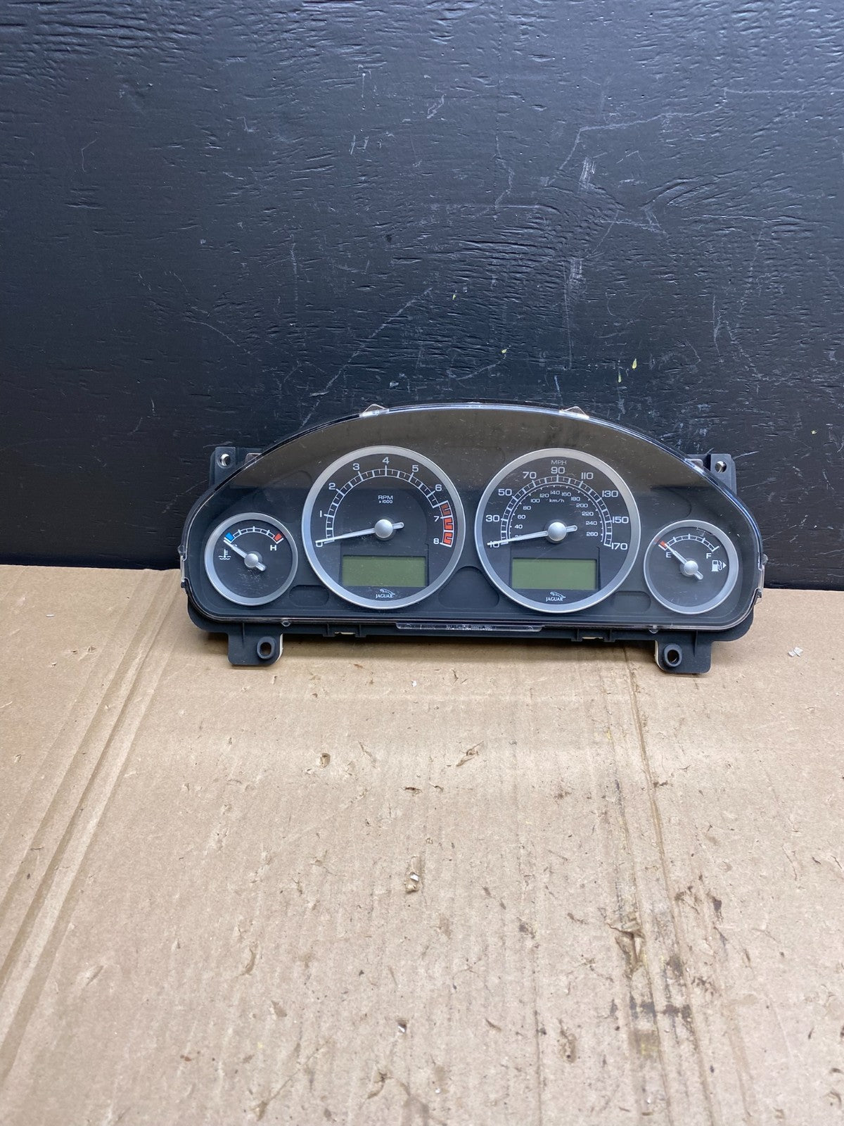 2004 to 2008 Jaguar S-Type Instrument Cluster Gauge Speedometer AB9065 DG0