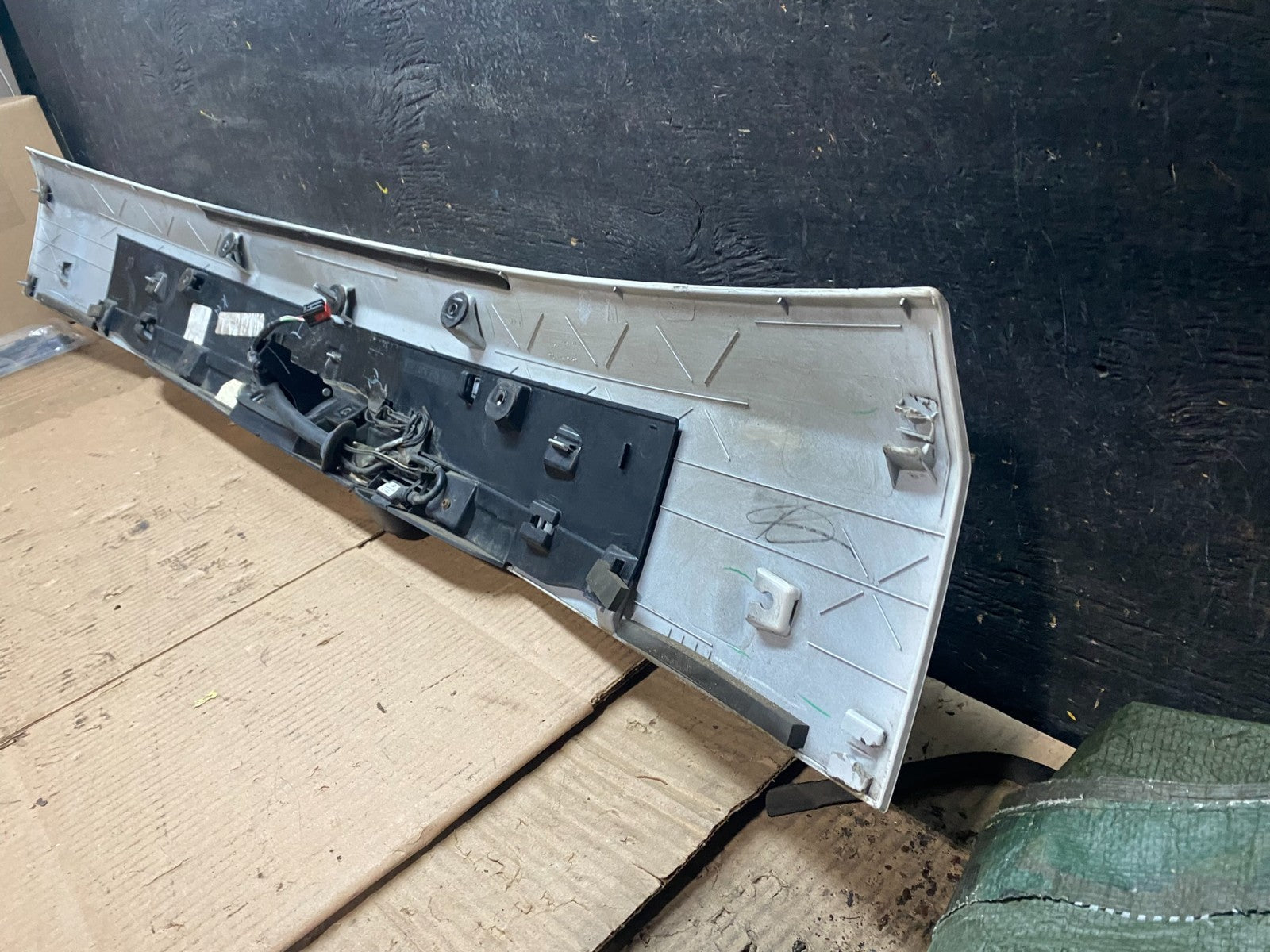 2011 to 2018 Dodge Grand Caravan Tail Gate Trim Molding With Camera OEM W2486 DG12