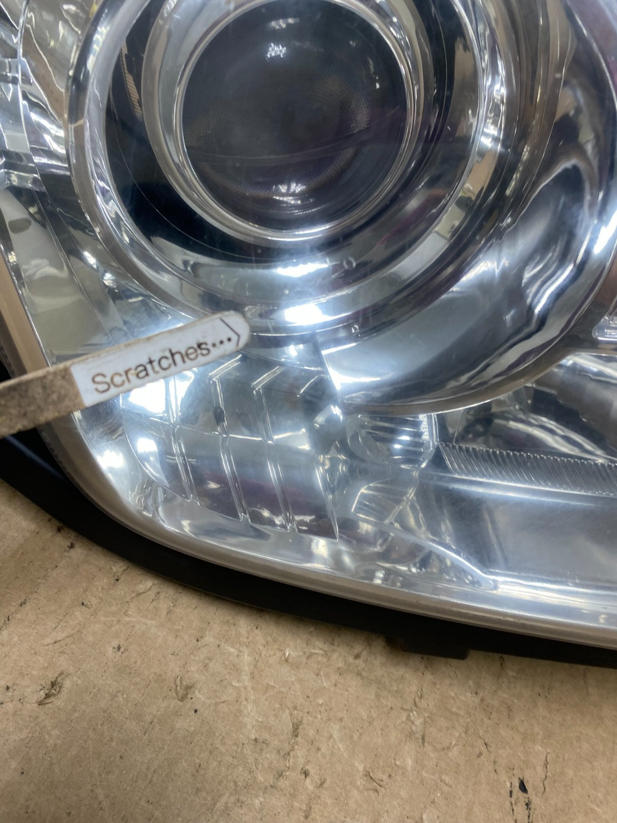 Halogen 2007 to 2010 Lincoln MKX Headlight Right Passenger Side AF9778 DW3
