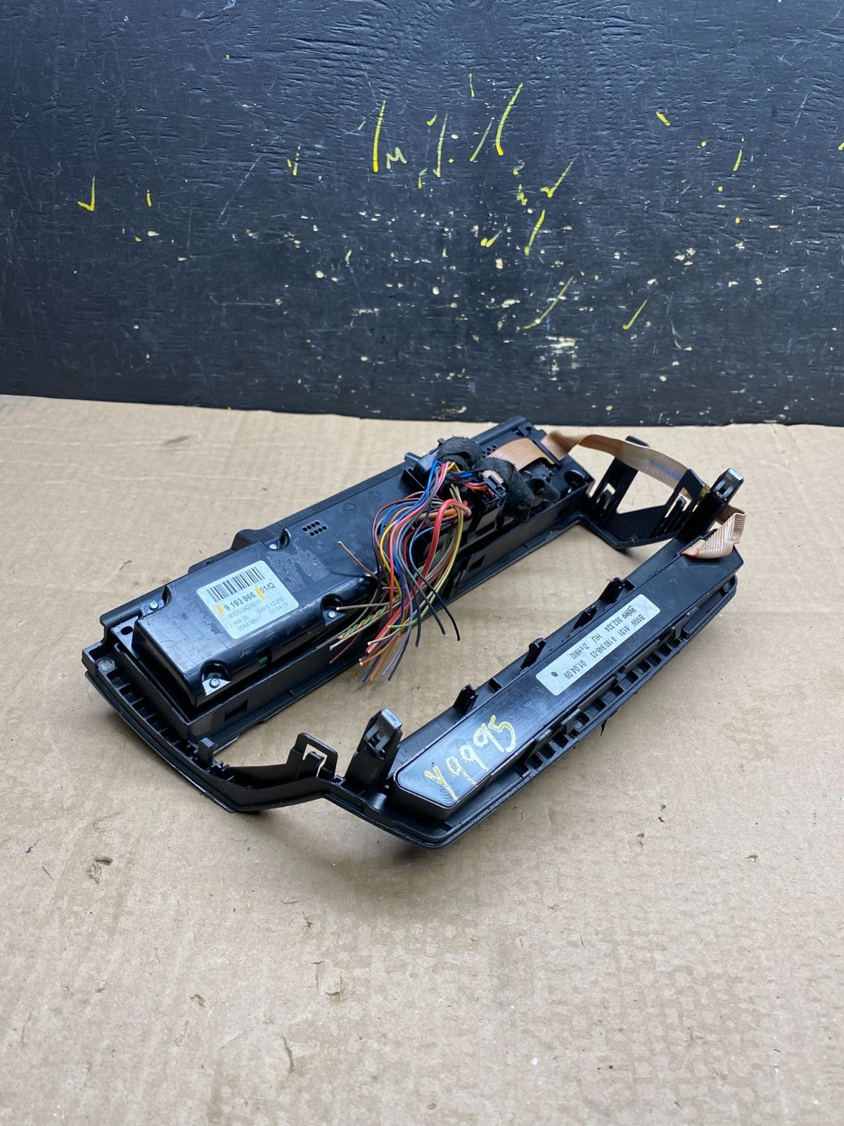 2007-2013 Bmw X5 AC Heater Climate Control Temperature Panel Trim Oem Y9995 DG5