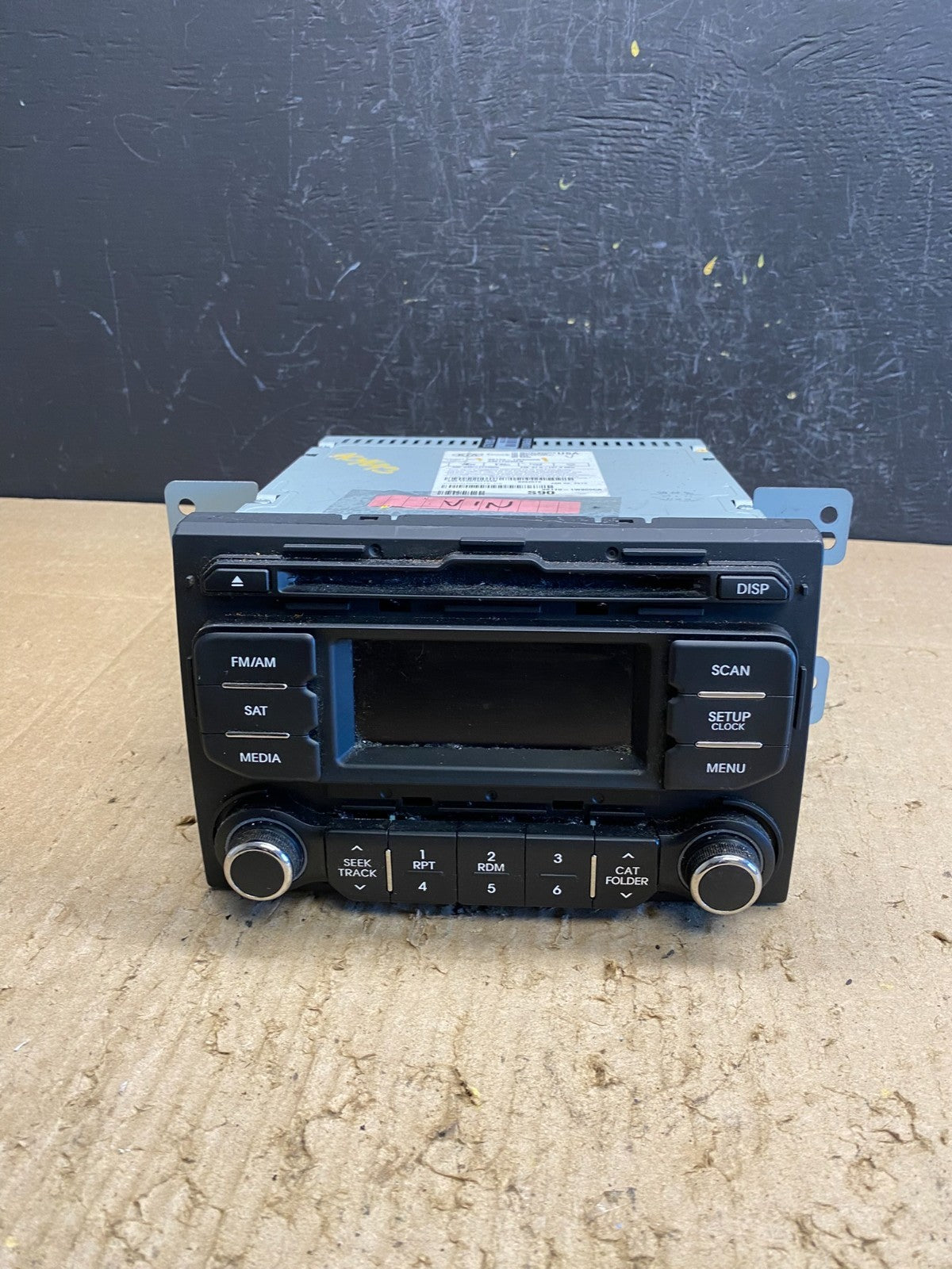 2012 to 2015 Kia Rio Am Fm Cd Player Radio Receiver OEM AC4693 DG0
