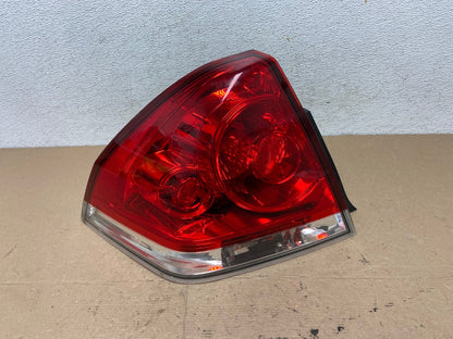 2006 to 2012 Chevrolet Impala Left Driver Lh Side Tail Light AF4996 LK0