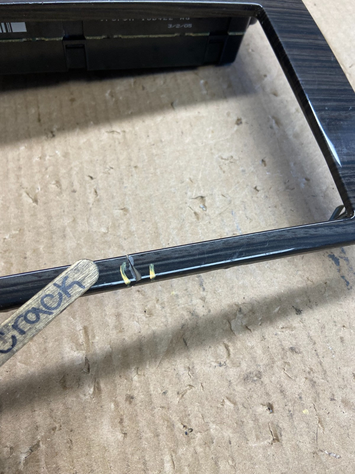 2005 to 2007 Ford Freestyle Montego Climate Control Radio Bezel Trim ae3826 DG4