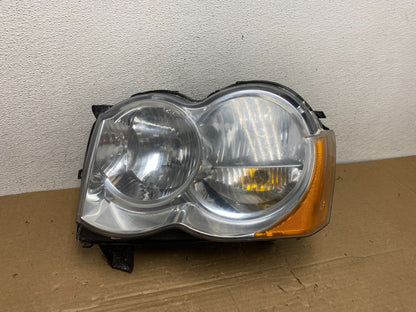 2008-2010 Jeep Grand Cherokee Left LH Driver Side Halogen Headlight AD4019 DW0