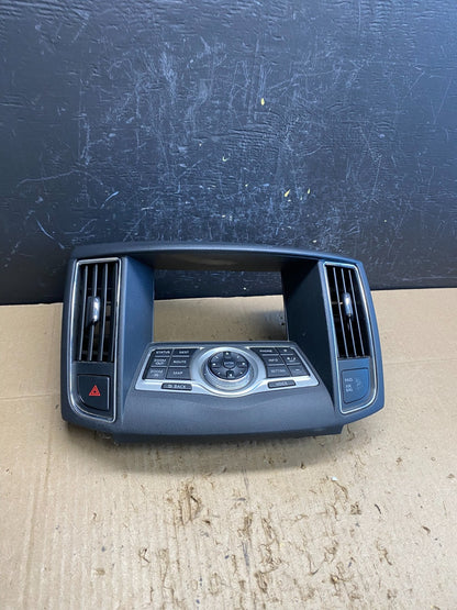 2011 2012 2013 Nissan Maxima Radio Audio Panel Control Bezel Trim  AC4832 DG0