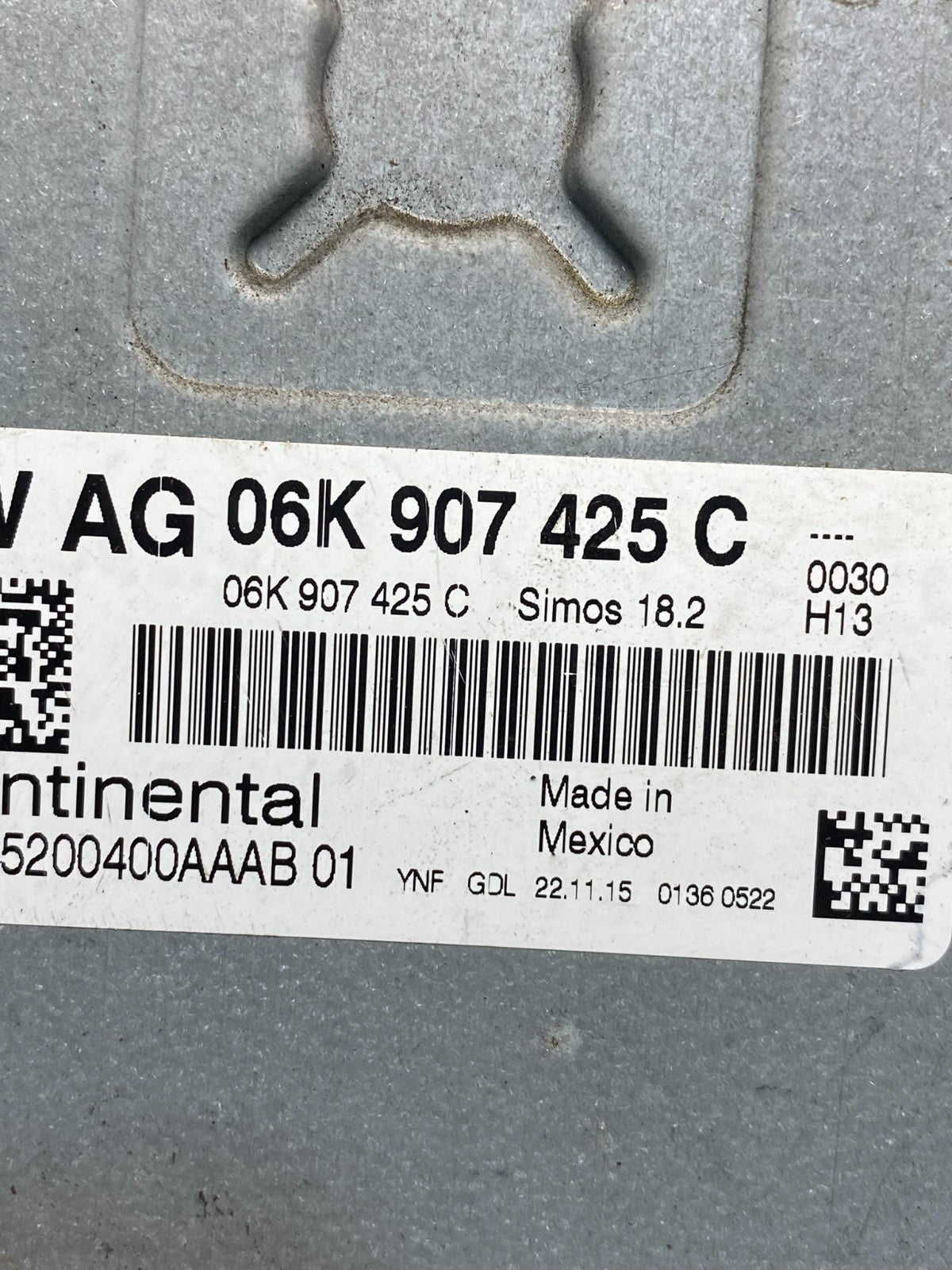2016 2017 Volkswagen Jetta Engine Computer Ecu Pcm Ecm Pcu AE0091 DG2