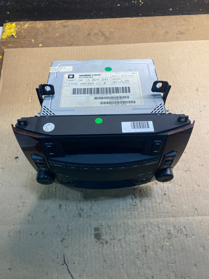 2005 to 2007 Cadillac Escalade Radio CD AM/FM DVD 6 Disc OEM Z5369 DG6