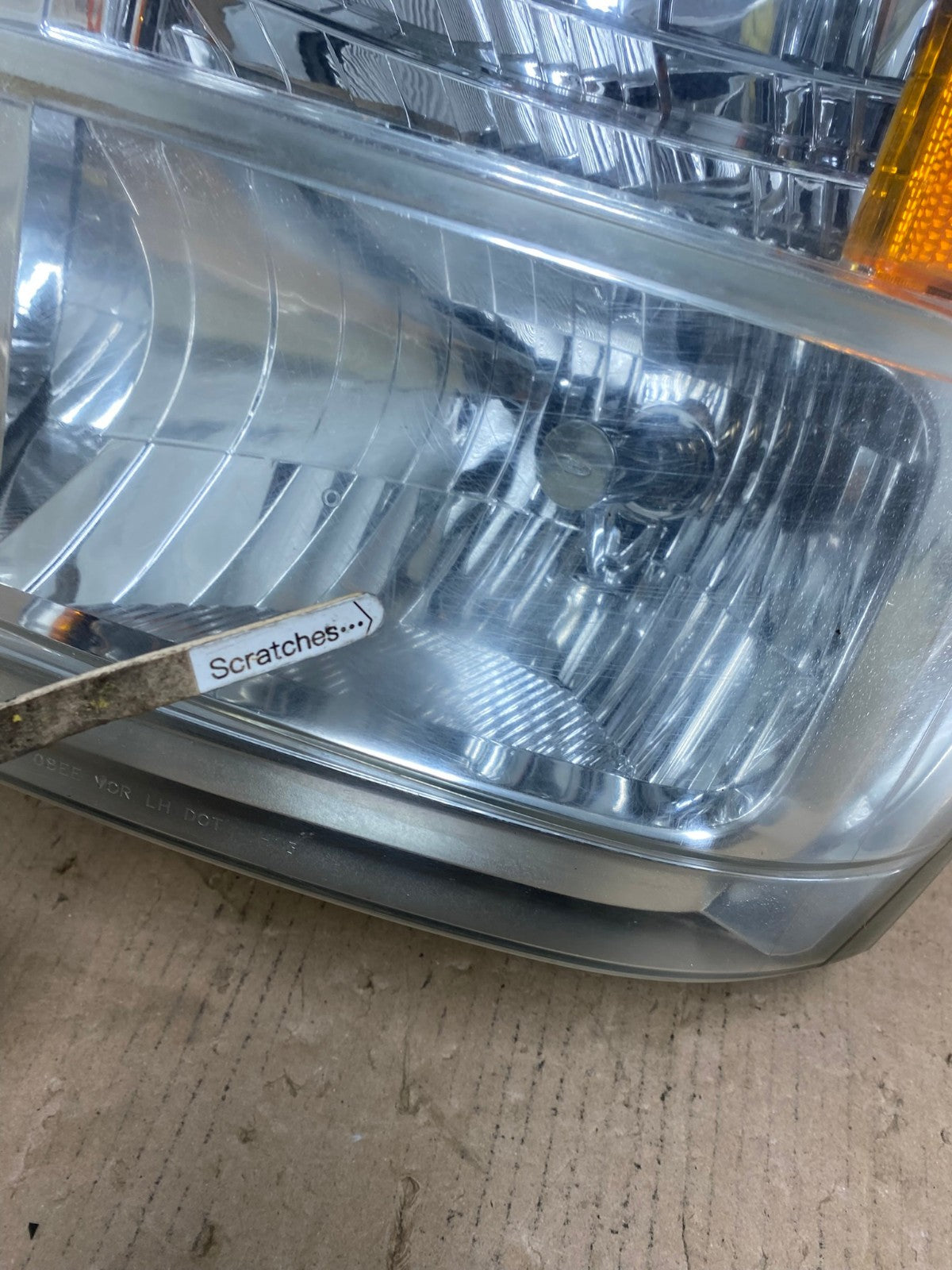 2008-2014 Ford Econoline E150 E250 E350 Left Driver LH Headlight AF3155 LK3