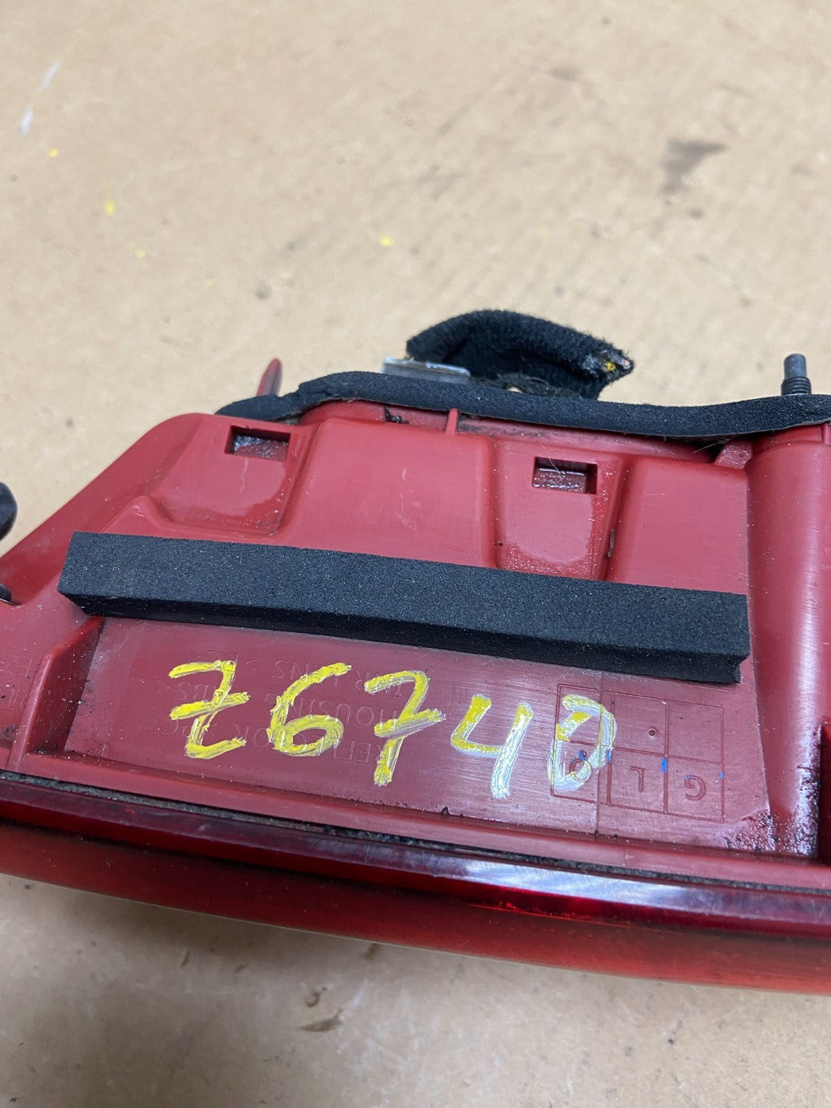 2019 - 2020 Hyundai Santa Fe Right Passenger RH Side Inner Tail Light z6740 DG6