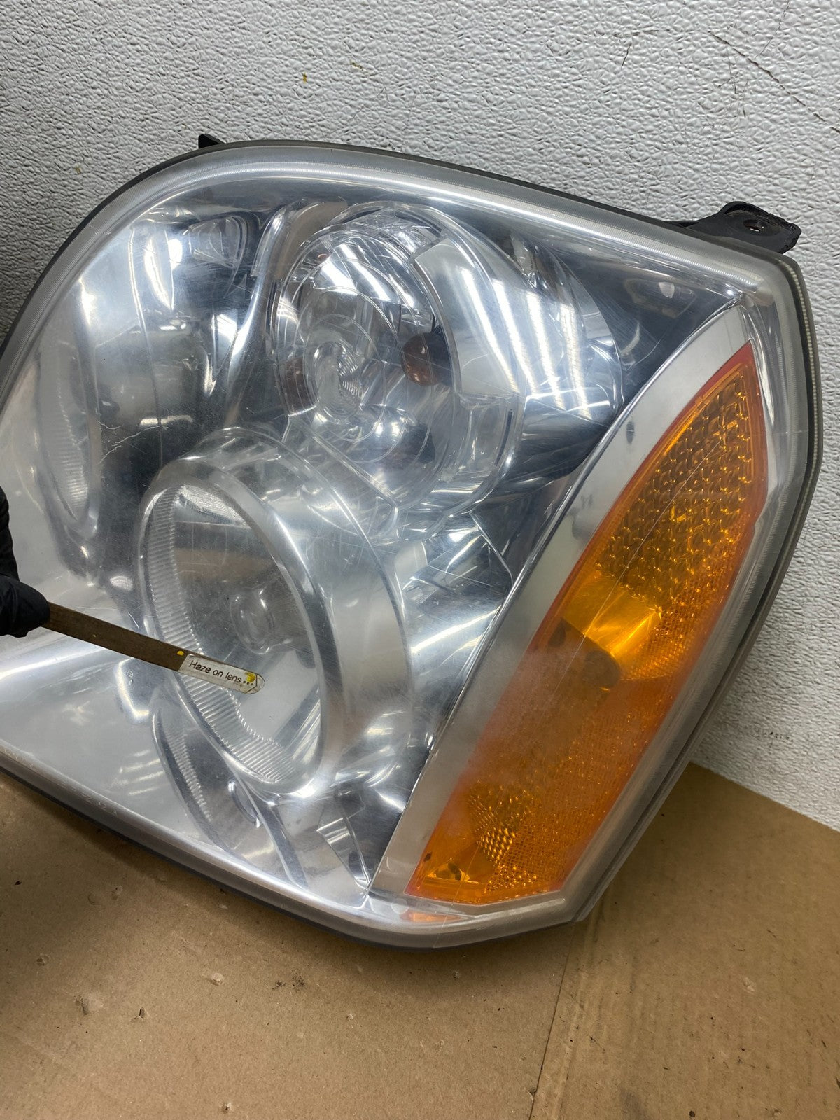 2007 - 2014 GMC Yukon Halogen Headlights Left+Right Side Set R0632 DW8
