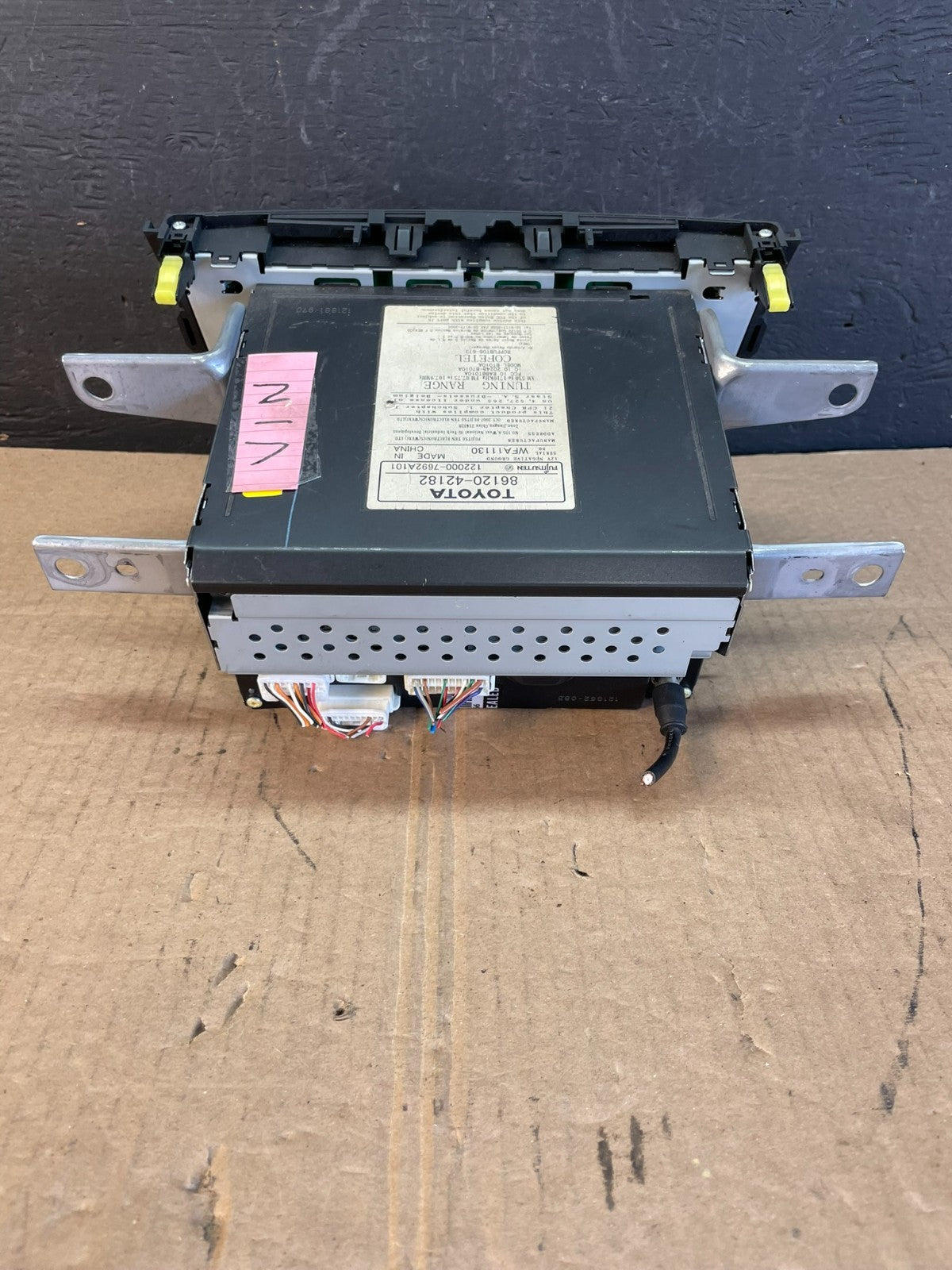 2006 to 2008 Toyota RAV4 Audio Equipment Radio Receiver AC4875 DG5