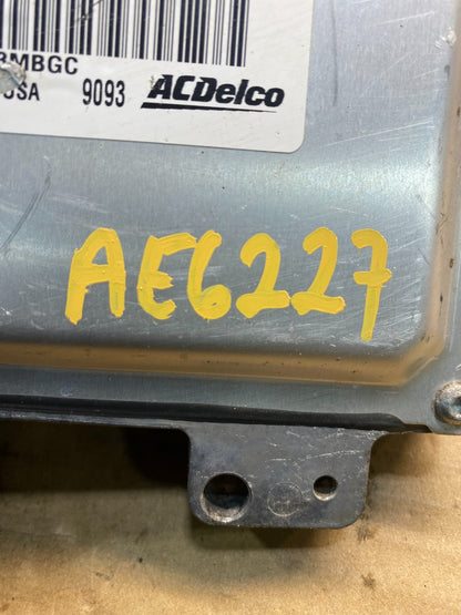 2018-2020 Chevrolet Trax Sonic Ecu Engine Control Module Ecm 12695102 AE6227 DG3