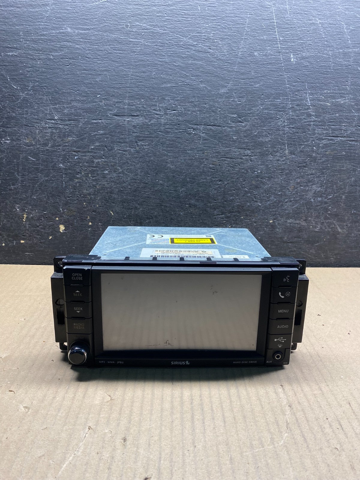 2007 2014 Jeep Dodge Chrysler Screen Display CD Player Satellite Radio AI0377 DG0