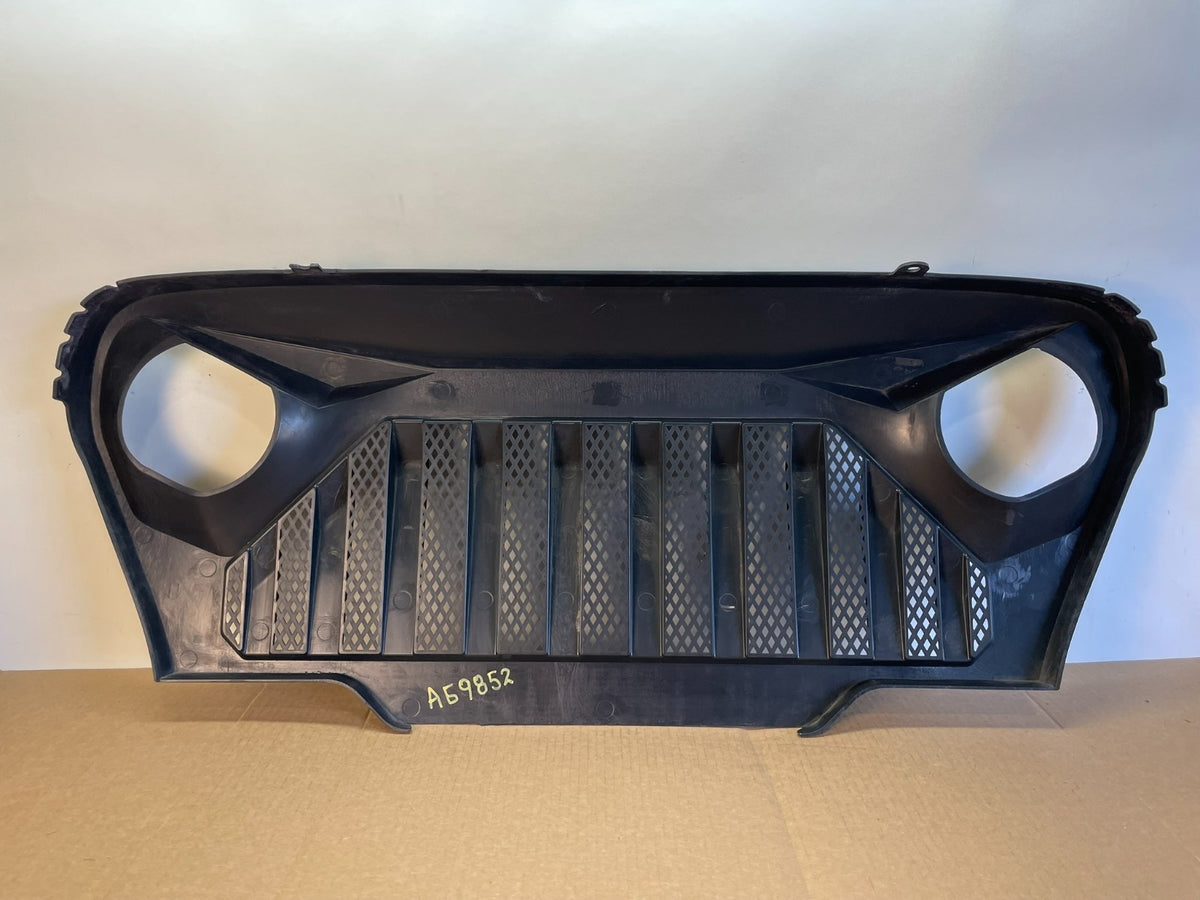 1997 to 2006 Jeep Wrangler TJ Front Matte Black Grill Grille with Mesh AG98524