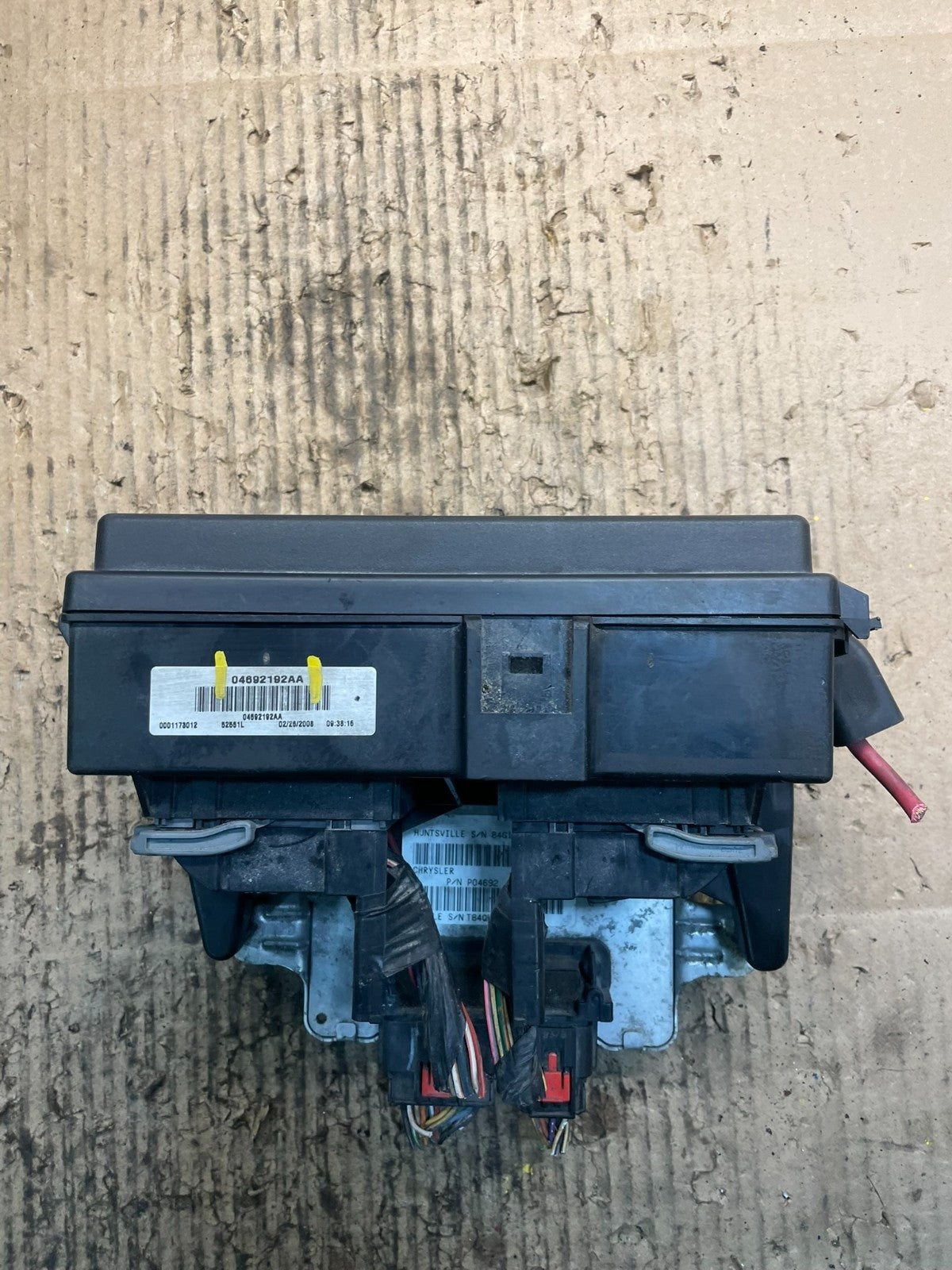 2008 Dodge Durango Multifunction Unit Module Fuse Box Body Control Oem u9161 DG2