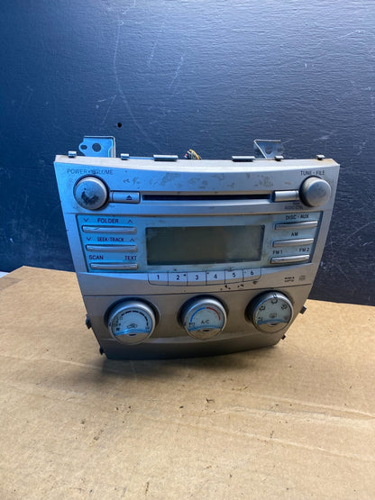 2007 to 2009 Toyota Camry Radio CD Player Climate Control Bezel ad7351 DG0