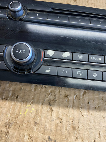 2009-2015 BMW F01 740i 750i Heater Ac Climate Radio Stereo Control AD1979 DG1