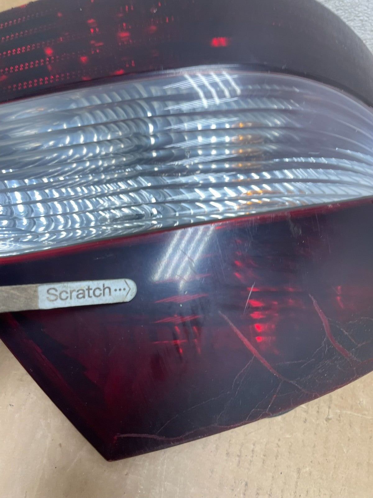 2006-2009 Mercedes Clk-Class Left+Right Side Tail Lights OEM Q6635 DW7
