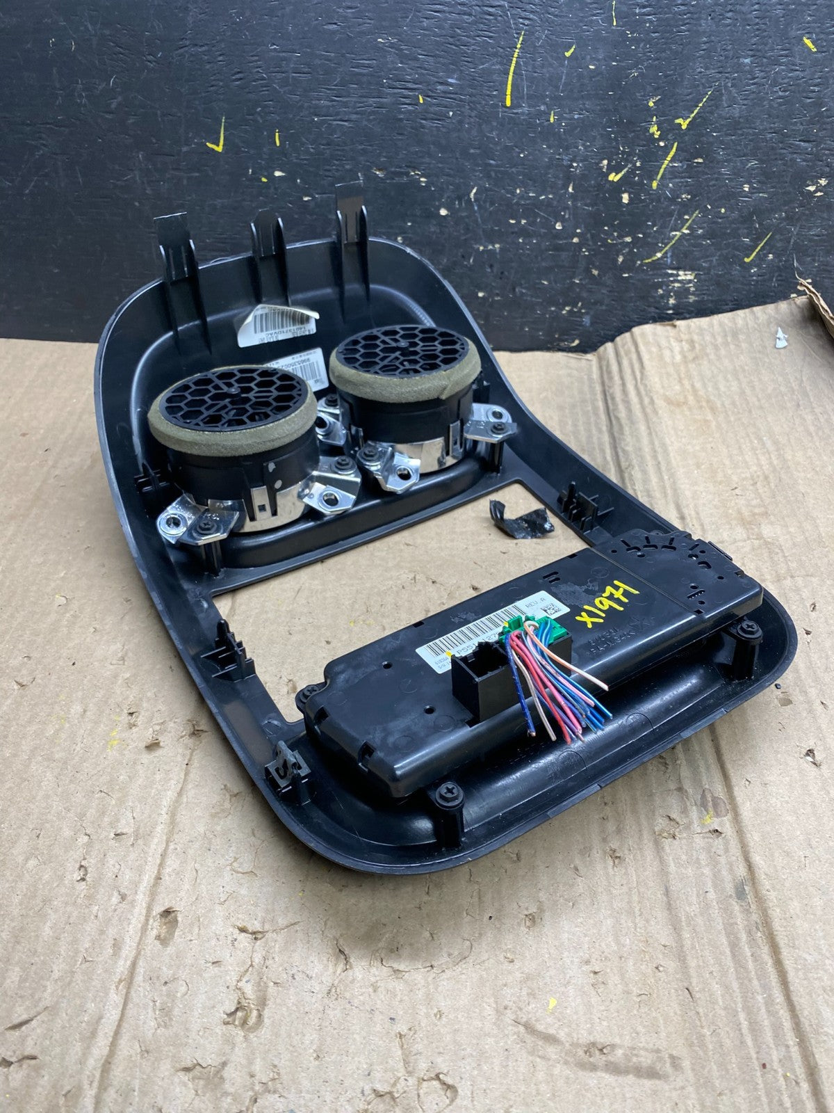 2011 to 2017 Jeep Compass Dash Climate Temperature Control Radio Bezel X1971 DG3
