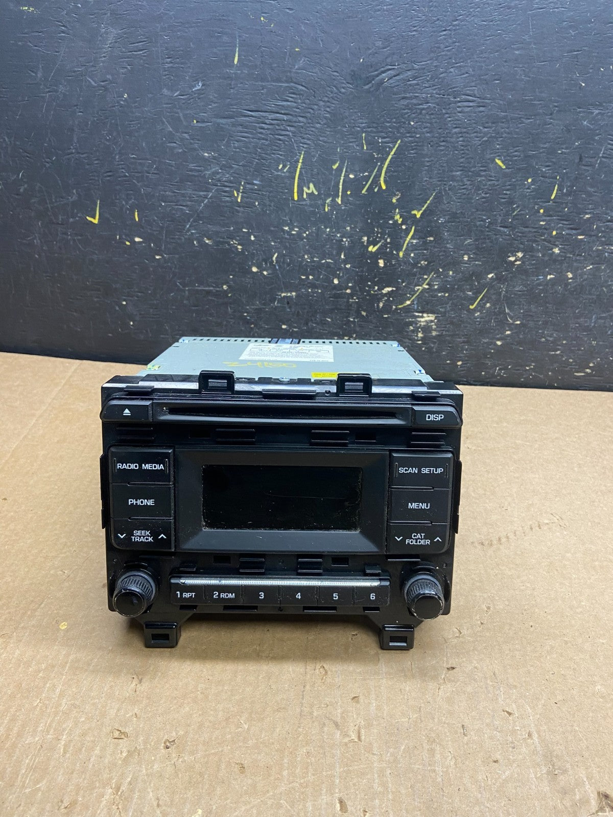 2016 to 2017 Hyundai Sonata Radio CD Player AM/FM Audio Z4150 DG0