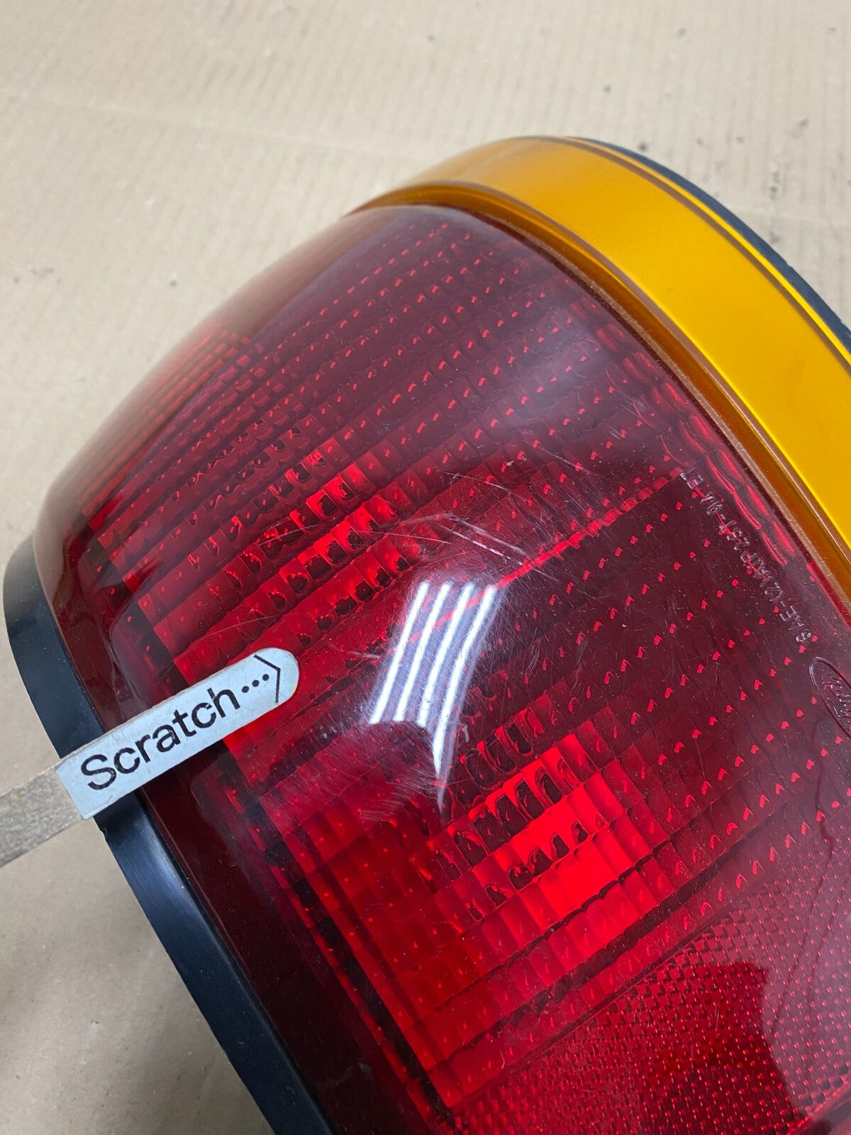 1994 to 1996 Ford Escort Sedan Right Passenger RH side Tail light J2032 DW3