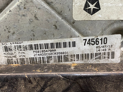 2012 Dodge Grand Caravan Town & Country ECM ECU Engine Computer AG7499 DG2