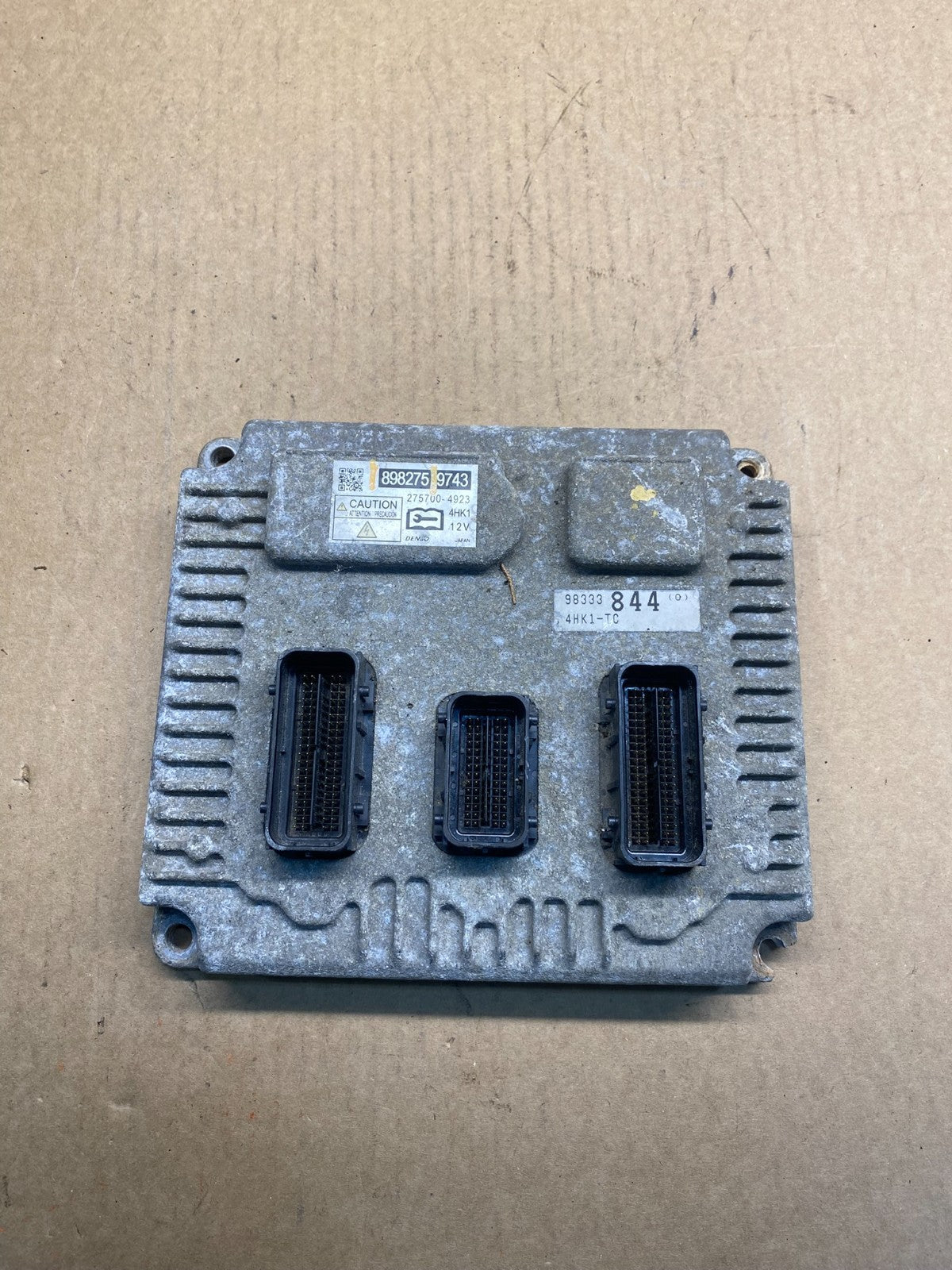 ISUZU 4HK1-TC 5.2L Diesel Engine Control Module ECM ECU 8982759743 AG72160