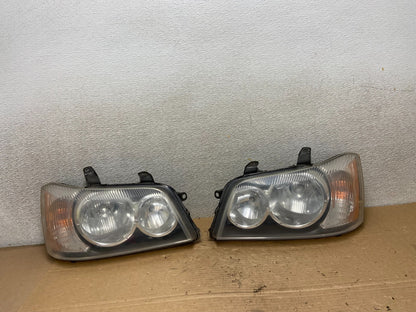 2001 2002 2003 Toyota Highlander Headlights Left+Right Side Oem AB4617 DW0