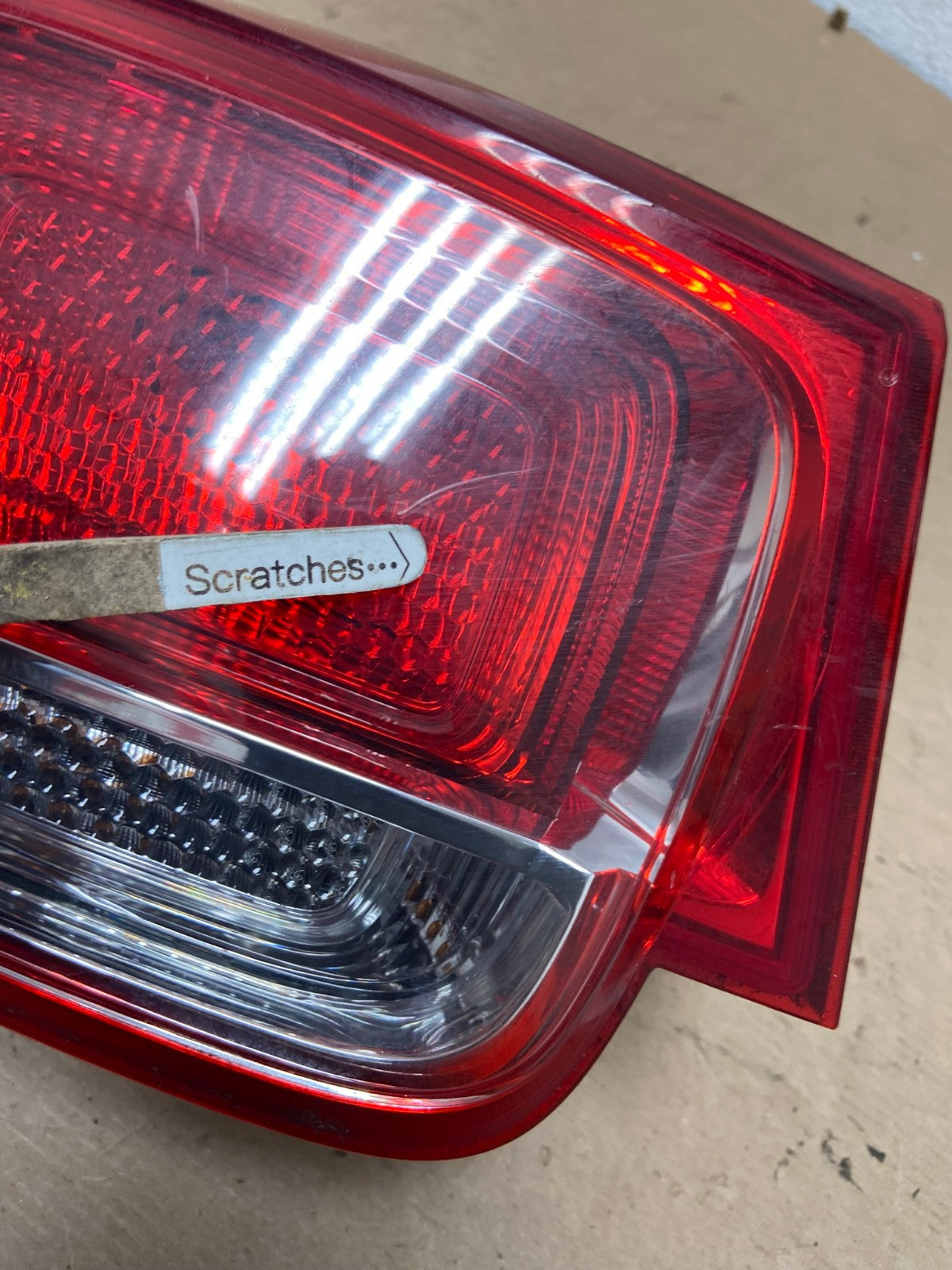No Led 2013 - 2015 Chevrolet Malibu Left Driver LH Side Tail Light AF4650 LK3