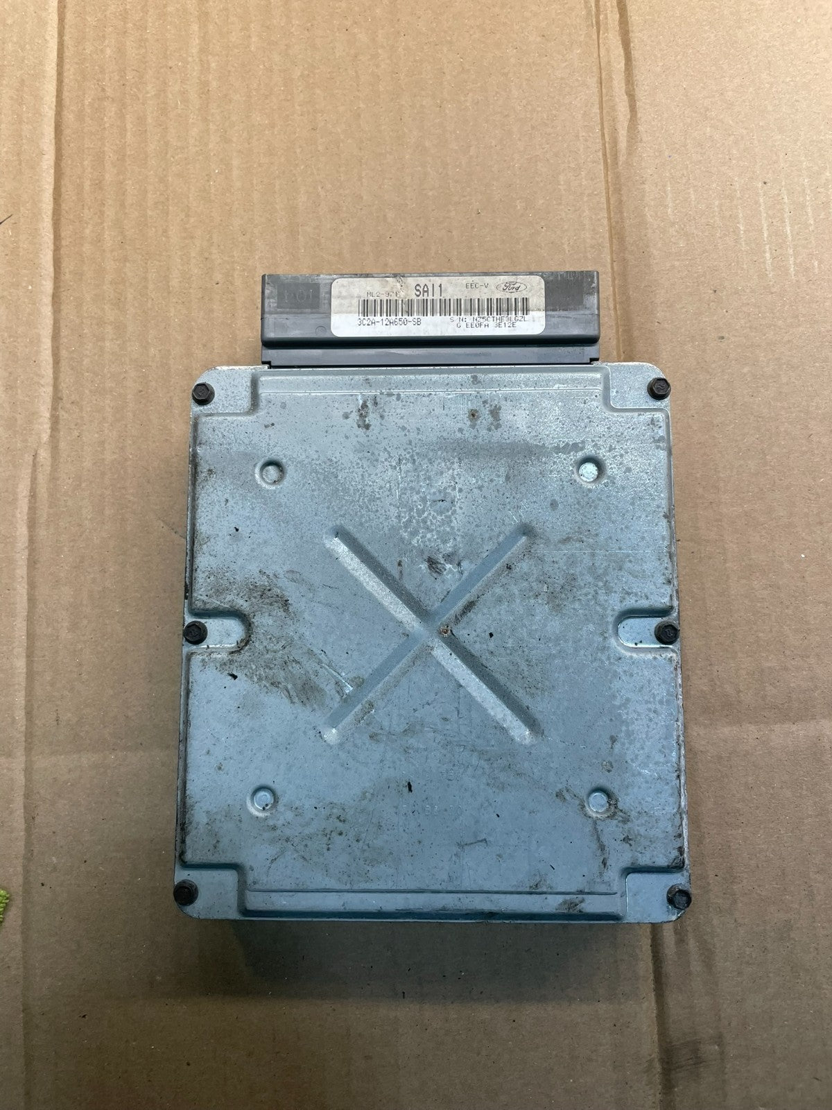 2003 Ford F250 350 SD ECM Engine Computer Module 3c3a-12a650-sb X0993 DG0