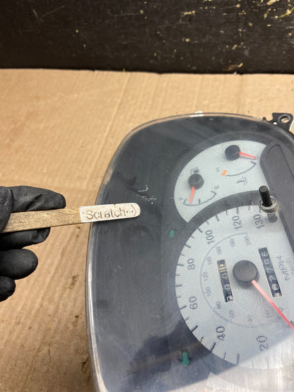 2000 to 2002 Hyundai Accent 2-Door Speedometer Cluster AA8120 PS1