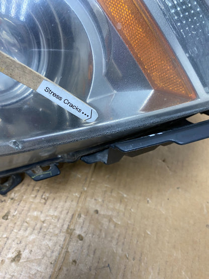 Halogen 2008 to 2014 Cadillac CTS Headlight Right Passenger Rh AE0463 DW4
