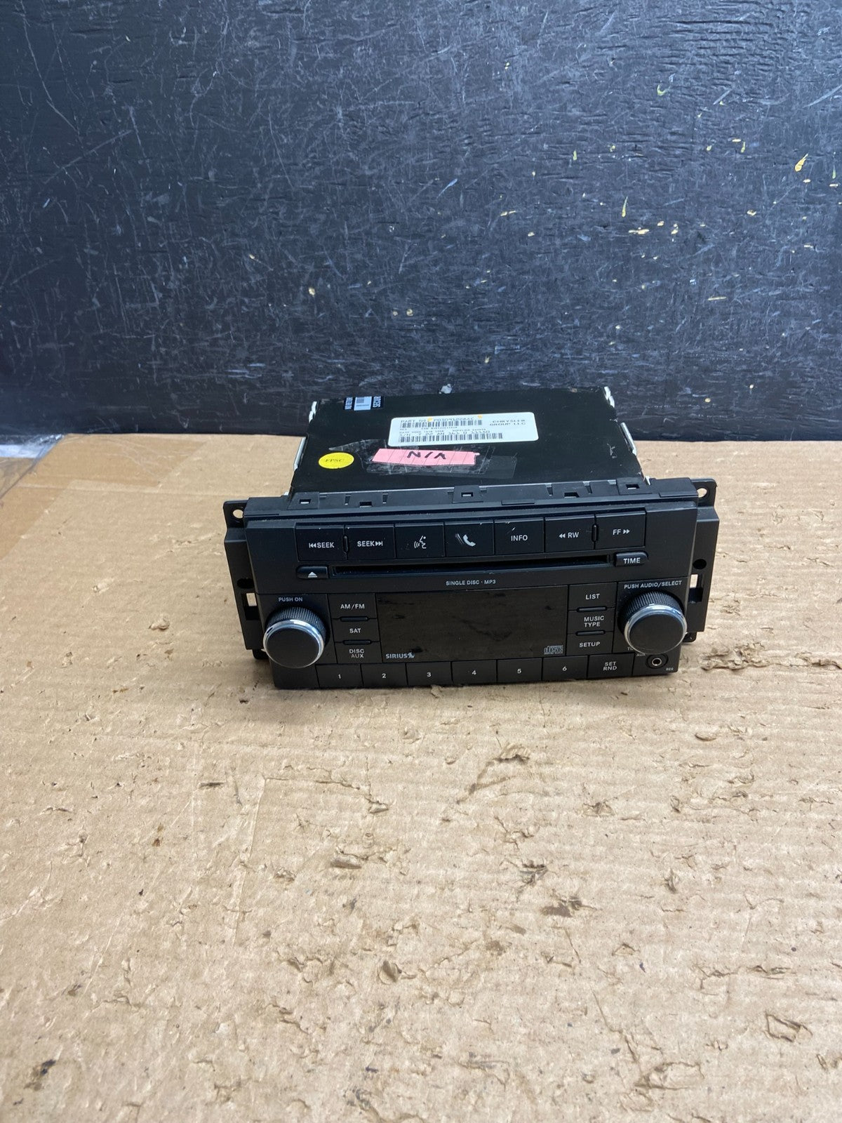 2007-2012 Chrysler Dodge Jeep Ram Radio CD MP3 AUX Receiver ag8710 DG0