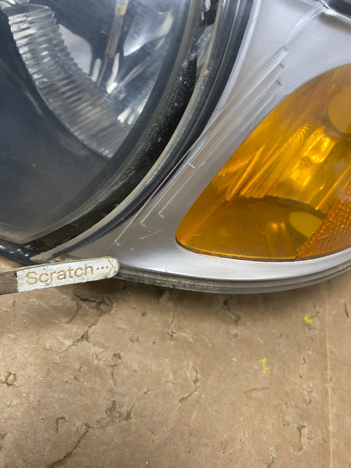 2002 to 2005 BMW 3 E46 Sedan Left Driver LH Halogen OEM Headlight V5965 DW3