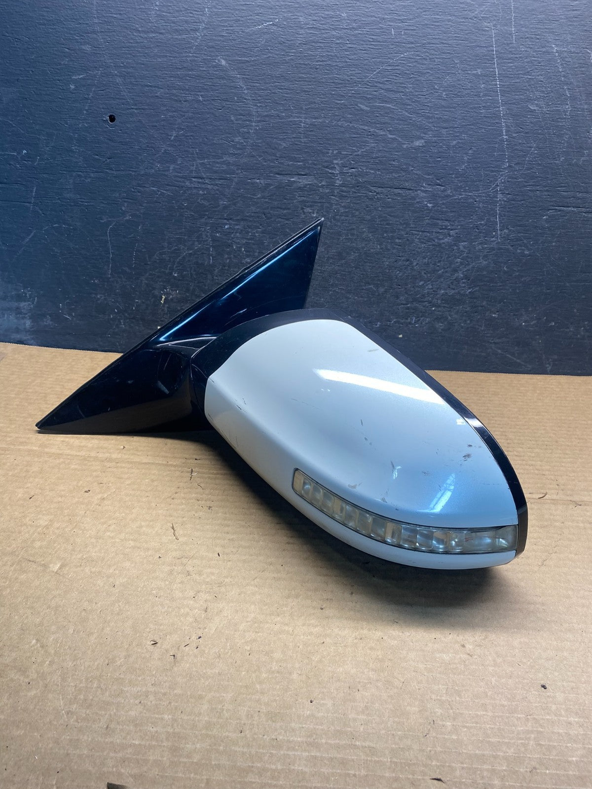 2009 to 2014 Nissan Maxima Left Driver Side View Door Trn Sig Mirror AF6780 DW2