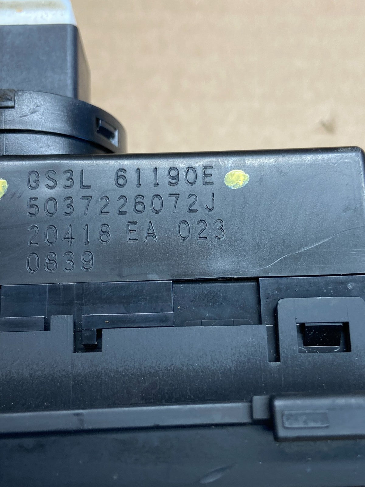2009 - 2013 Mazda 6 A/C Manual Climate Control Panel AG5035 DG4
