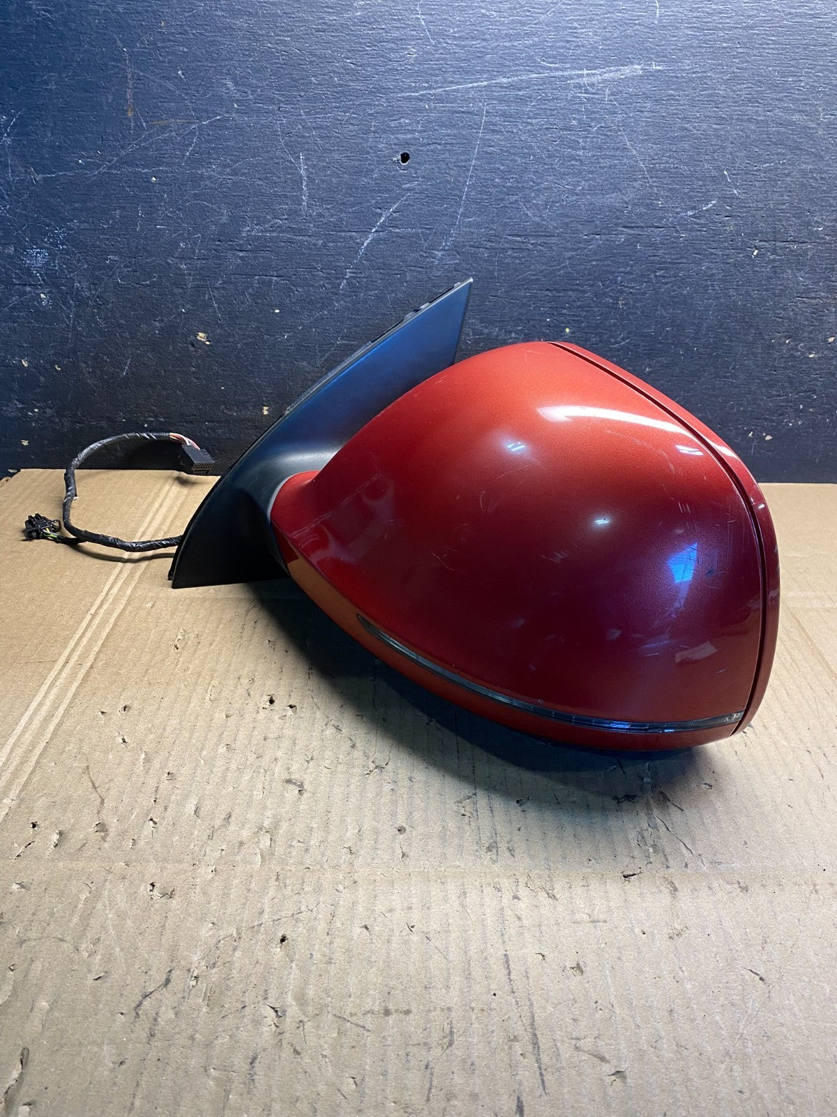 2007 to 2009 Audi Q7 Left Driver Lh Side View  Door Mirror Oem AB0657 MS2