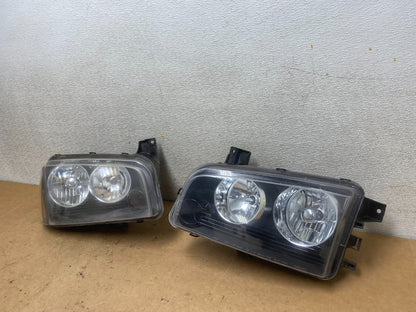 2007 to 2010 Dodge Charger Left+Right Set Side Headlights X5543 DW1