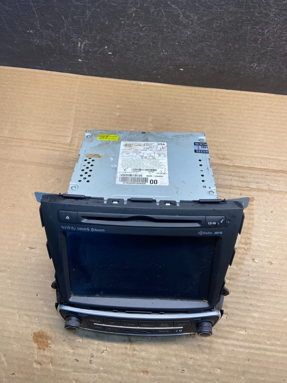2013 2014 Kia Sorento AM/FM CD Radio Screen Display ae4517 DG3