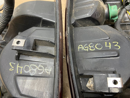 2007-2013 Chevrolet Avalanche Left +Right Side Tail Lights AG8043 DW9